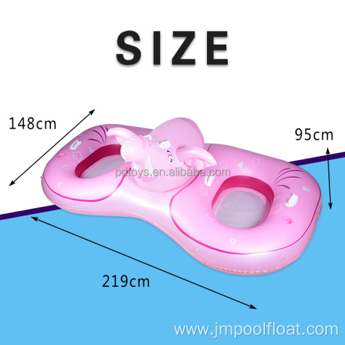 Customized PVC Swimming pool 2 person inflatable floats